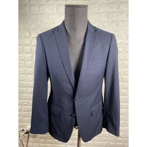 John Varvatos Star USA Mens Navy Blazer Sportcoat Jacket 38 R